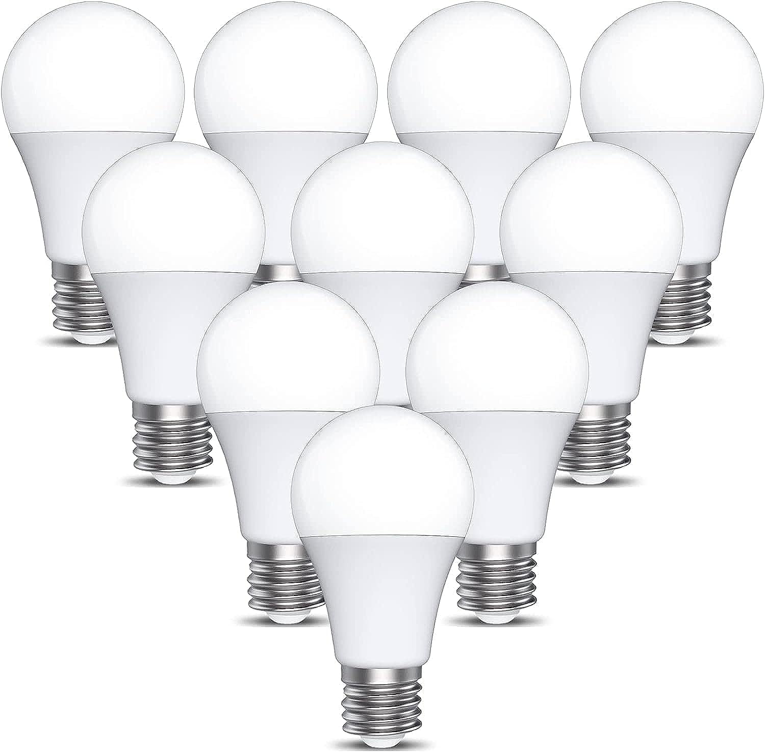 LED Light Bulb, 6500K Daylight ( White ) , Non-dimmable (2 pack)
