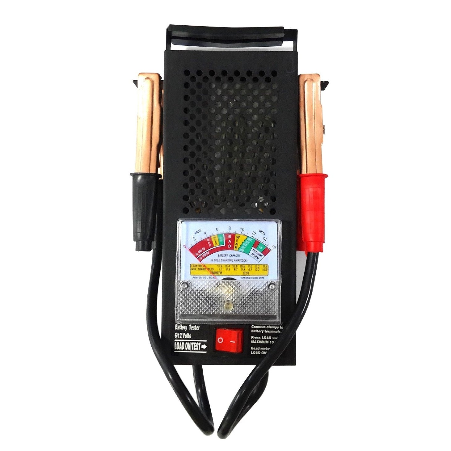 Analogue Battery Load Tester Mannual 125AMP(6V-12V)