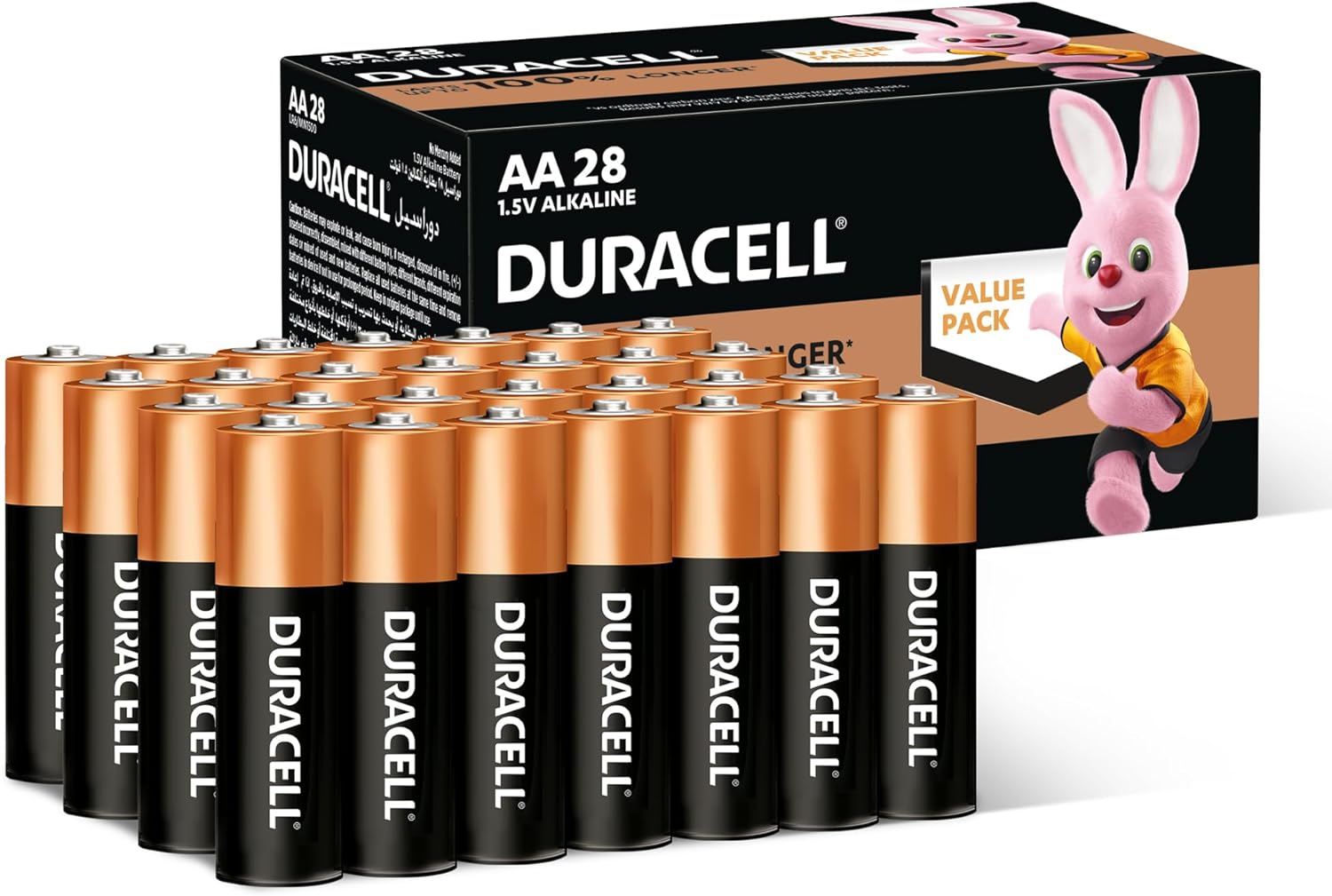 Duracell, AA 1.5V Alkaline Batteries