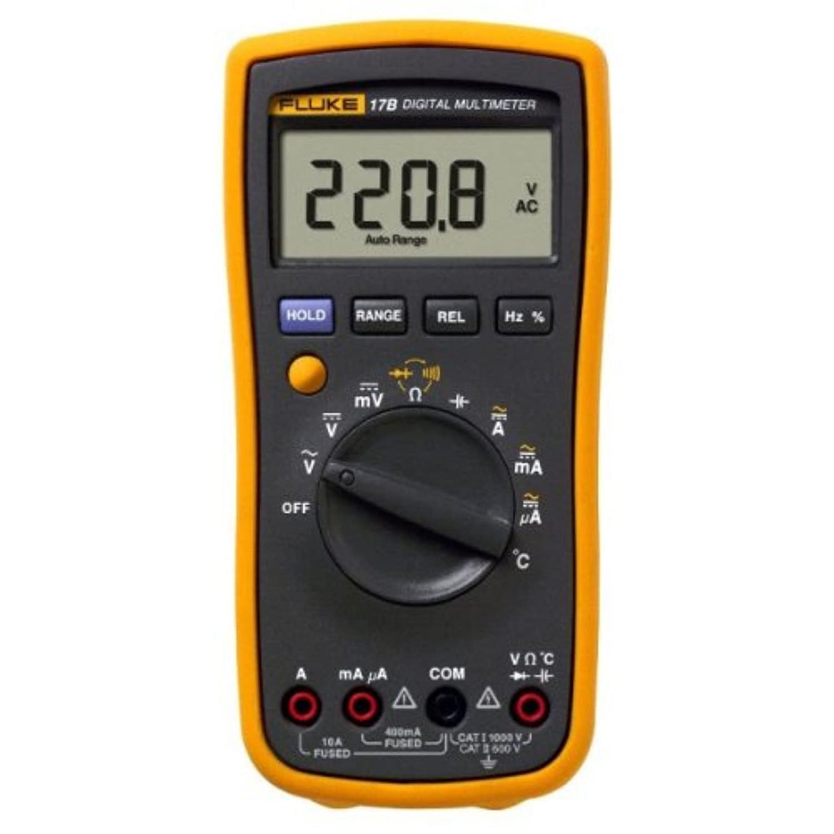 Fluke 17B+ Digital Multimeter - Precision Measurement 600V Tool
