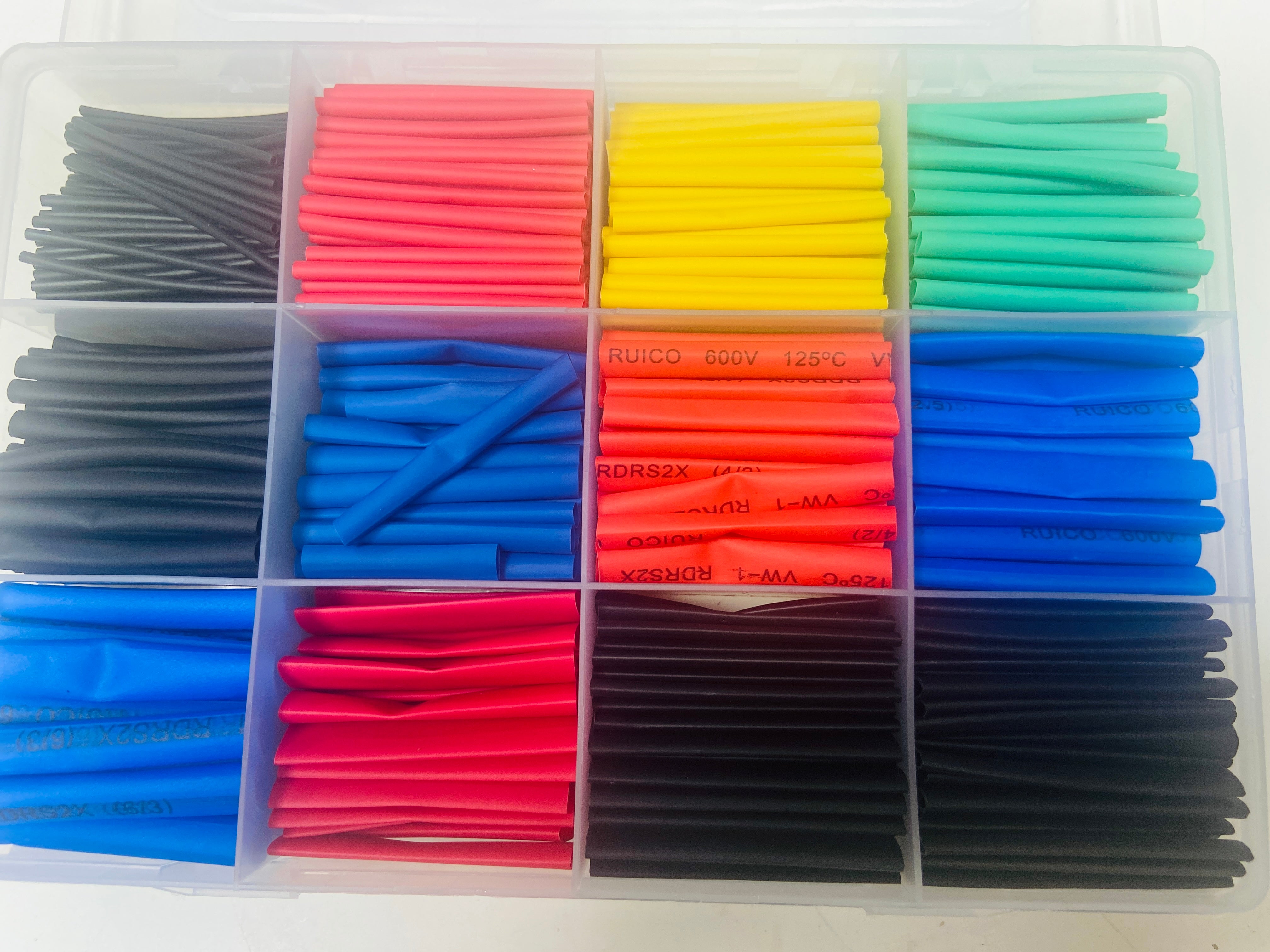 Heat Shrink Tubes Combination 750 Pieces