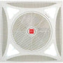 Modern 14-Inch Box Type Ceiling Fan with Remote and LED