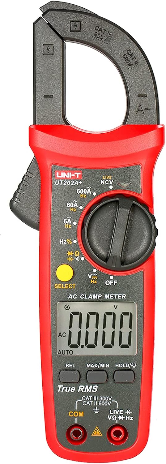 UNI-T UT202A+ 6000 Counts Digital Clamp Meter True RMS Multimeter Clam