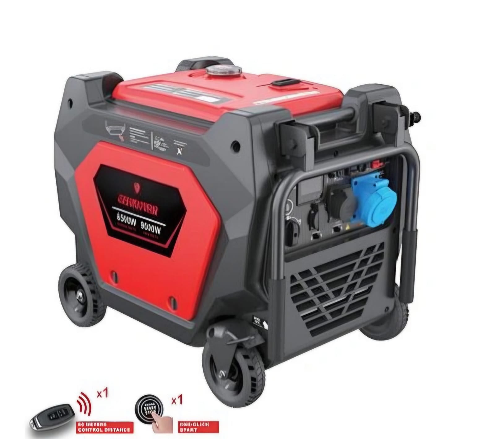 Portable Gasoline Silent Inverter Generators 1.5KW-9.0KW
