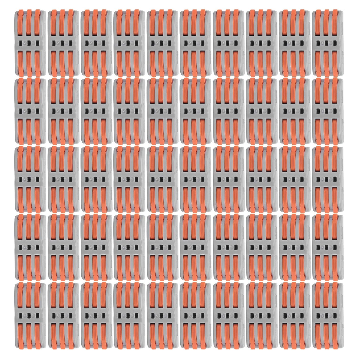 Terminal Conductor - 50Pcs Industrial Connectors for Quick and Secure Wire Terminations