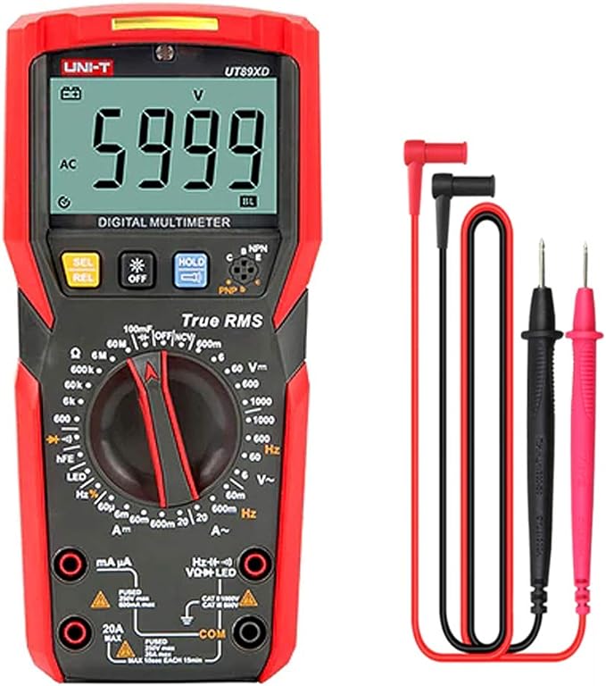 Ut89xd Multimeter UNI T ut89xd digital multimeter True RMS-Measures AC volts and current