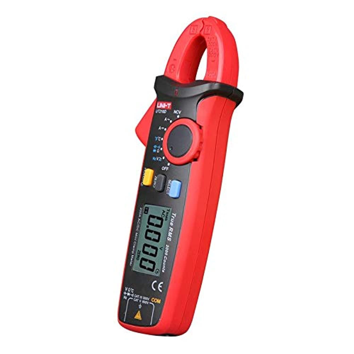 UNI-T UT210D Digital Mini Clamp Meter Multimeters AC/DC Current Voltage Temperature Measure Multitester