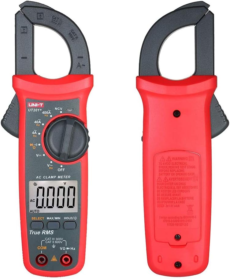 400A/AC Digital Clamp Multimeter True RMS Clamp Meter, AC/DC Voltage M