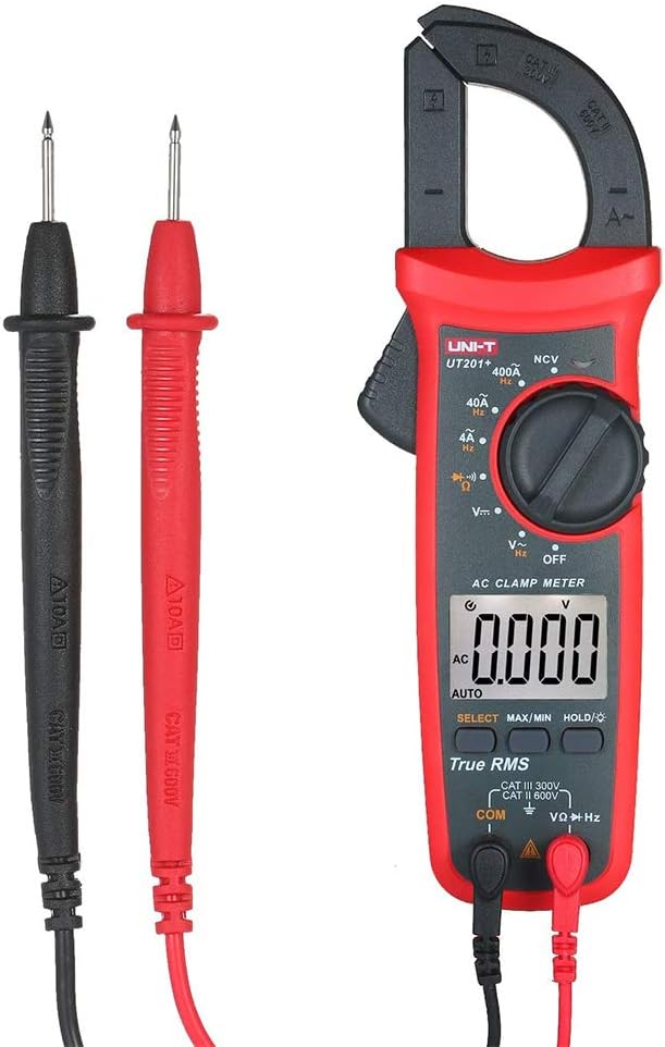 400A/AC Digital Clamp Multimeter True RMS Clamp Meter, AC/DC Voltage M